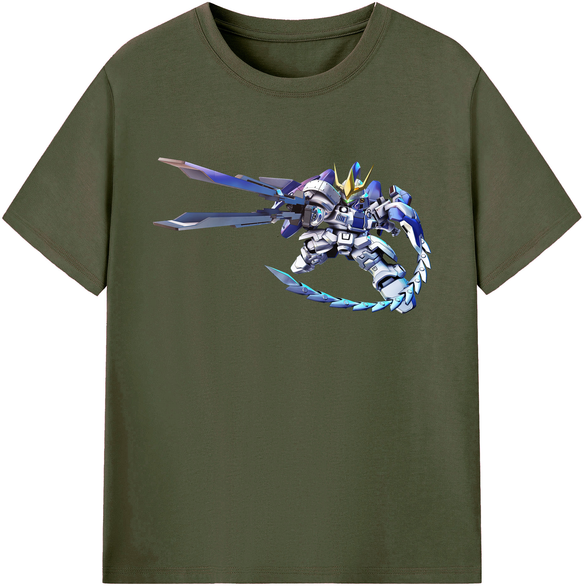 （画像用） 機動戦士ガンダム Mobile Suit Gundam 綿100％ メンズ半袖Tシャツ｜肌触りやわらか＆通気性